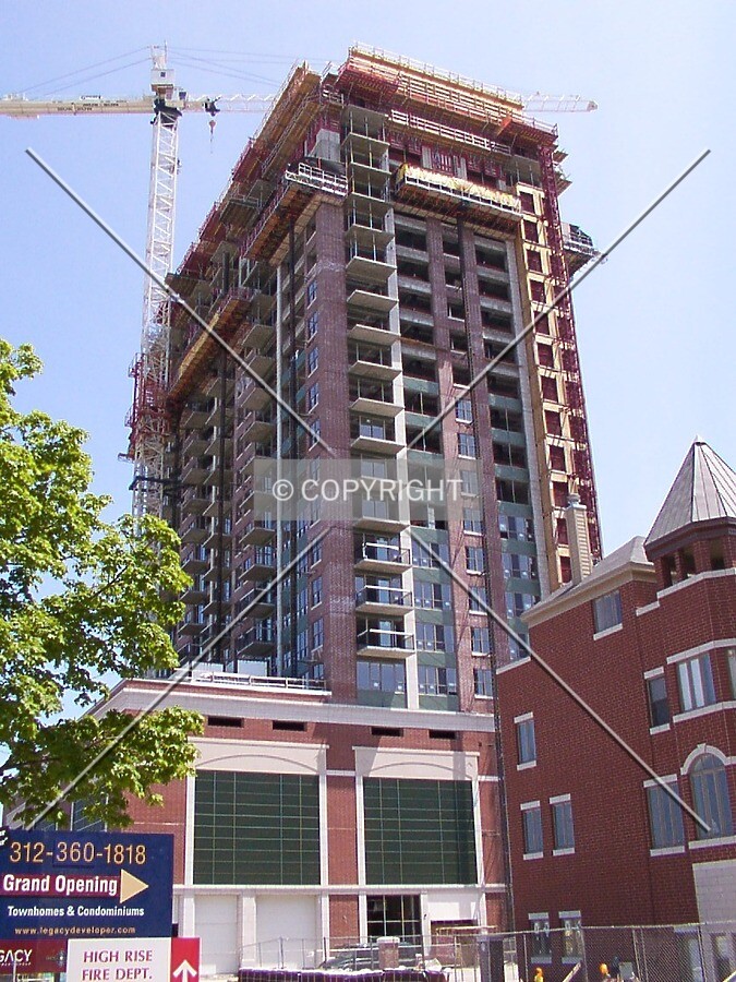Northwest corner from Prairie Avenue