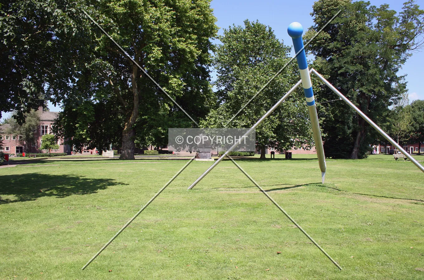 Bataafse Kamp park as seen from Enschedesestraat