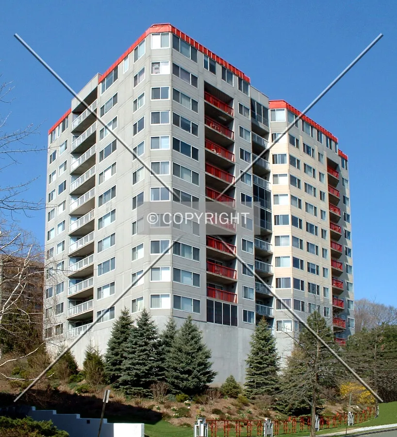 View from the southeast