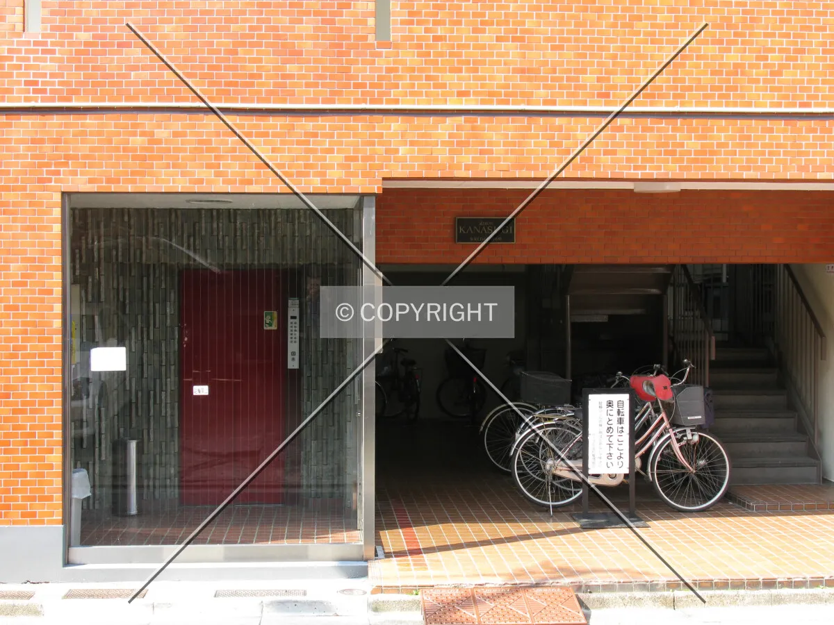 The front entrance