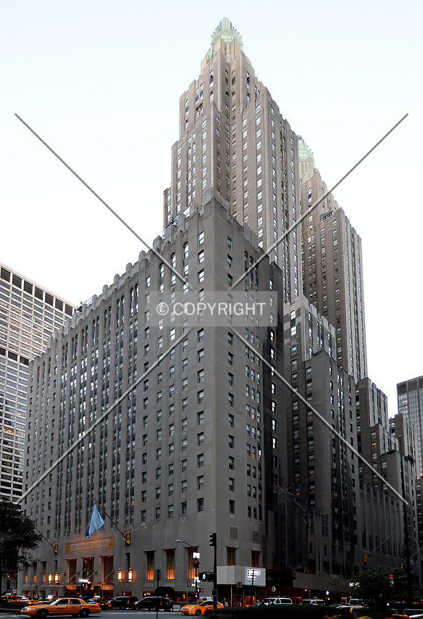 View from the west at Park Avenue and 49th Street