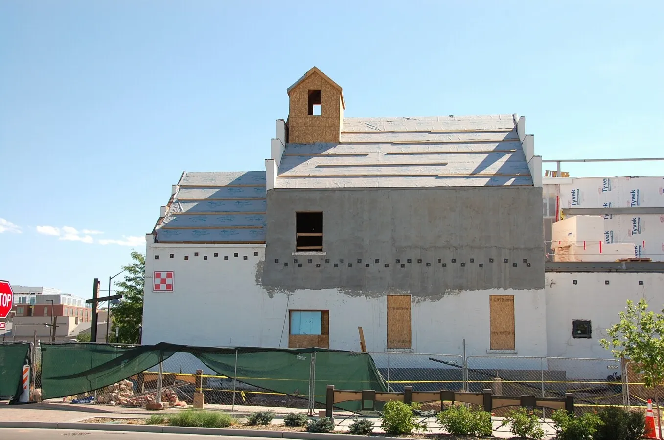View from the northeast