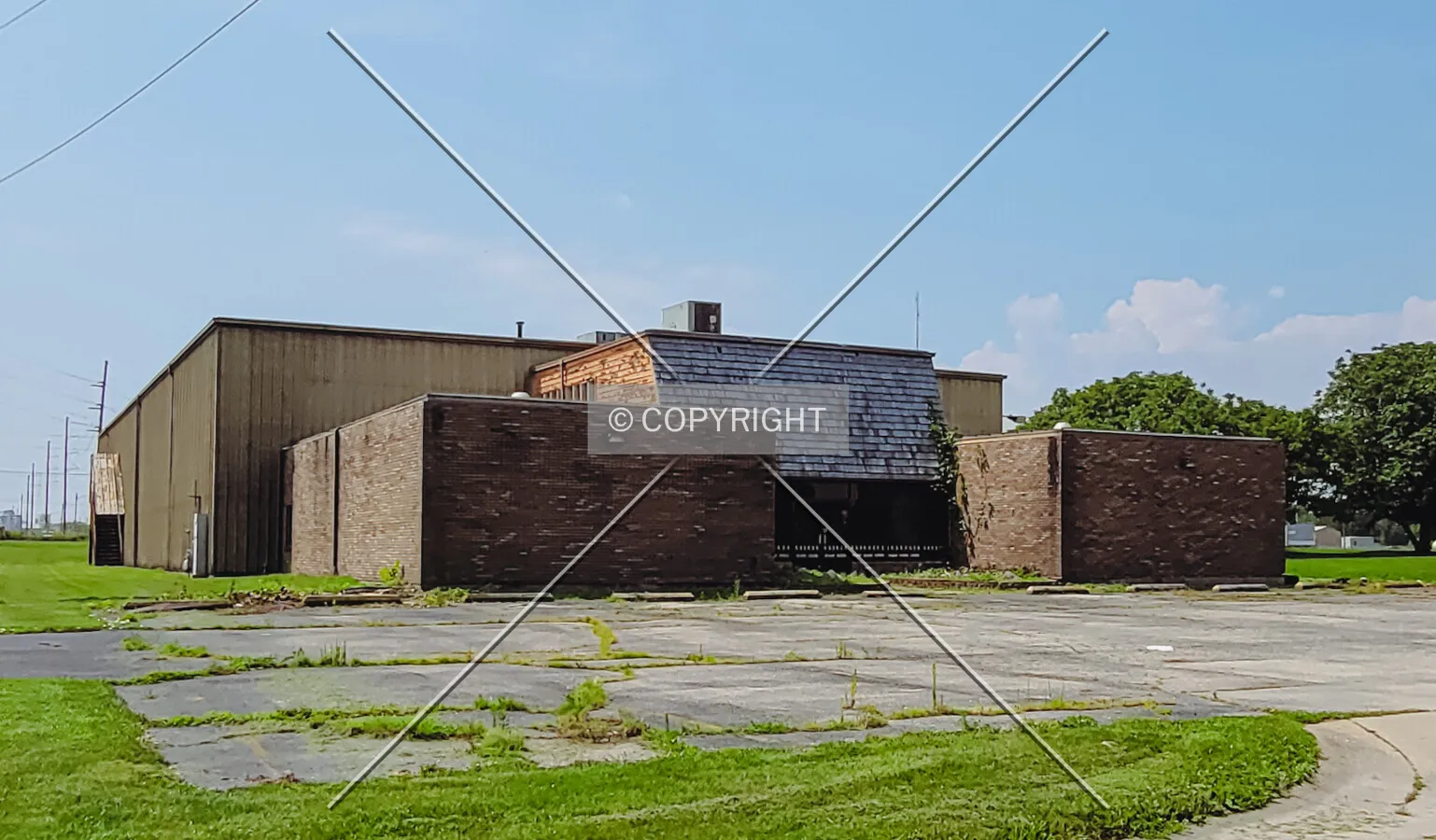 From the northeast; July 24, 2021