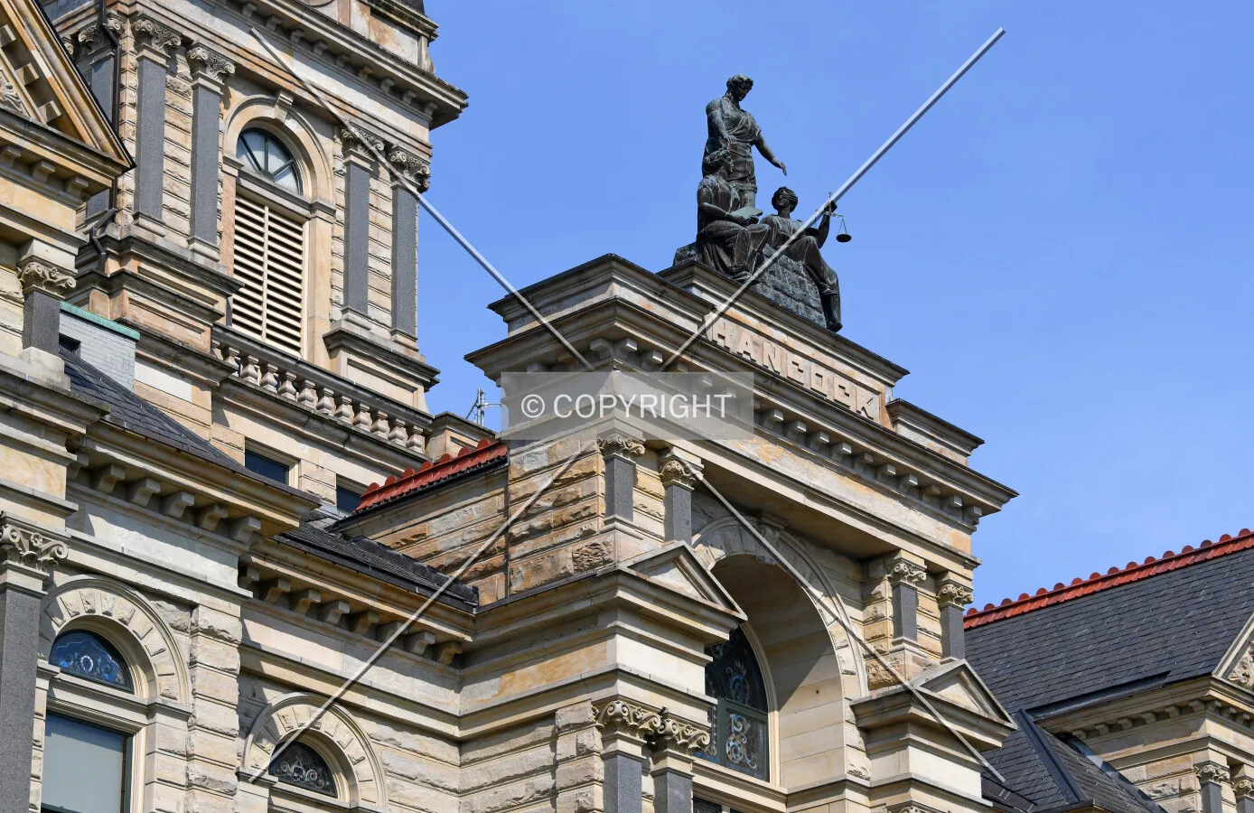 View from the southeast