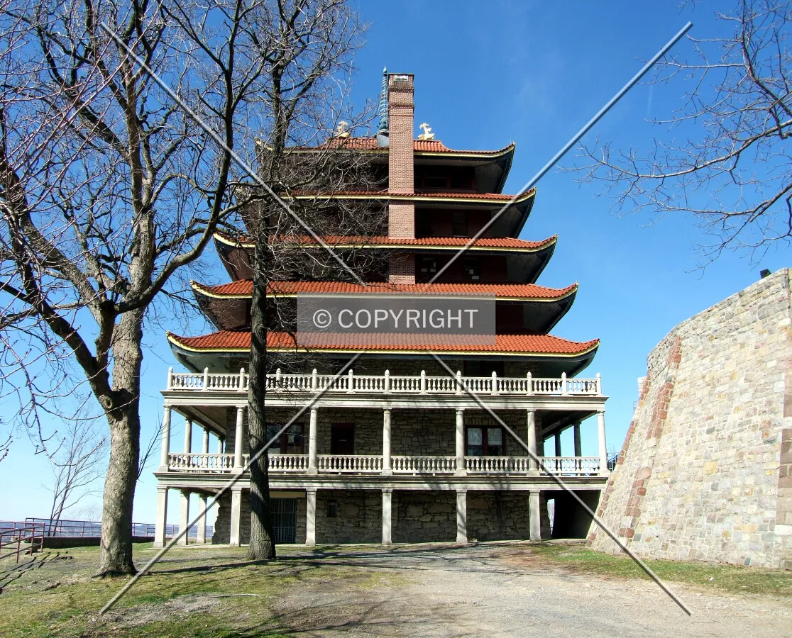 View from the east