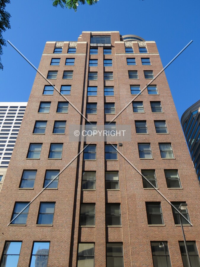Looking up from 4th Street South