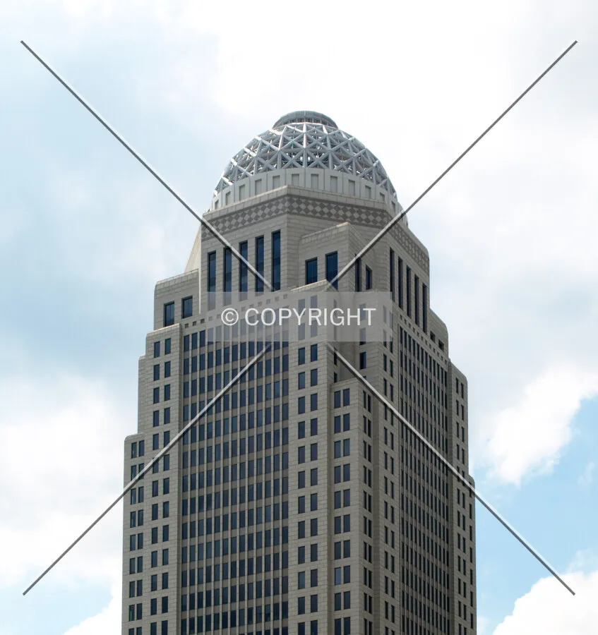 Top of building
