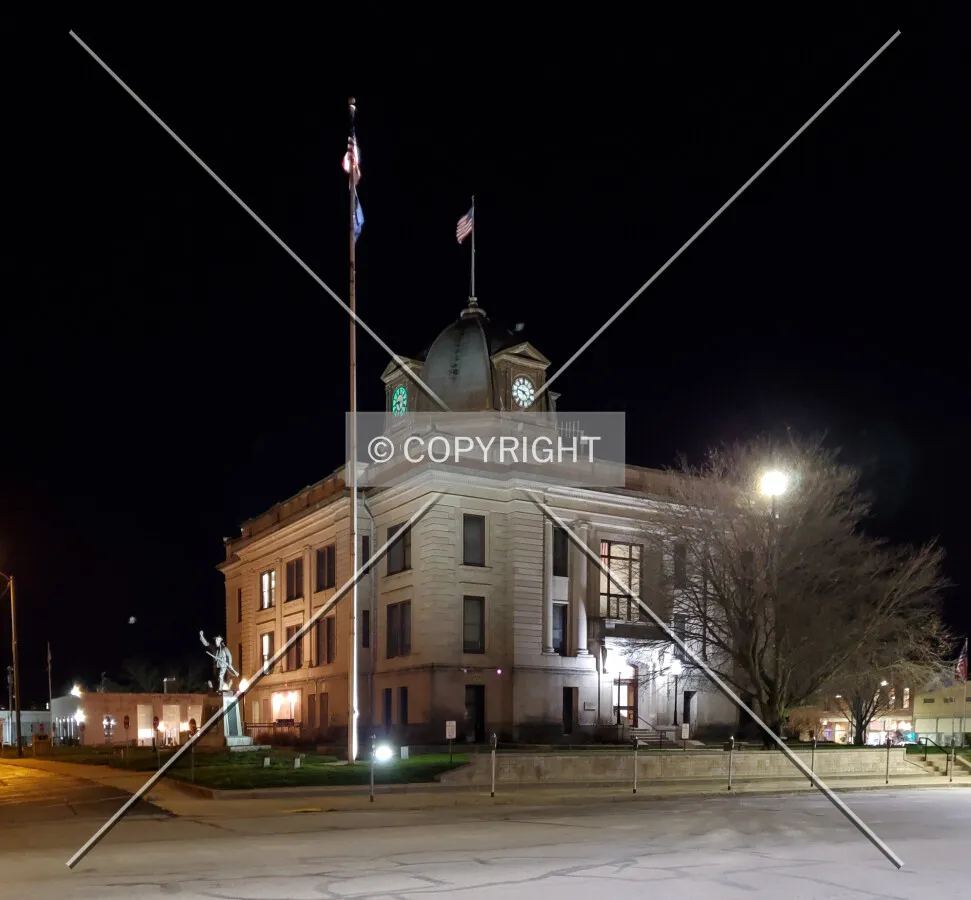 Night view; March 29, 2020