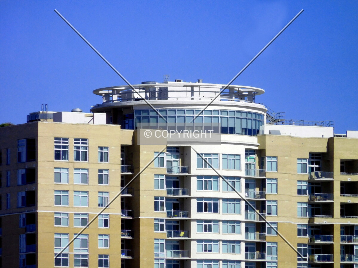 Upper floors from the south