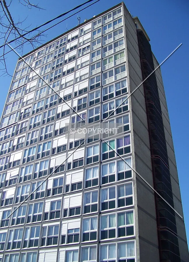Northeast corner view