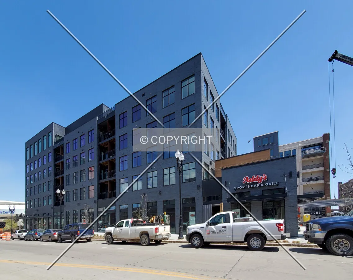 Southwest view; April 23, 2020