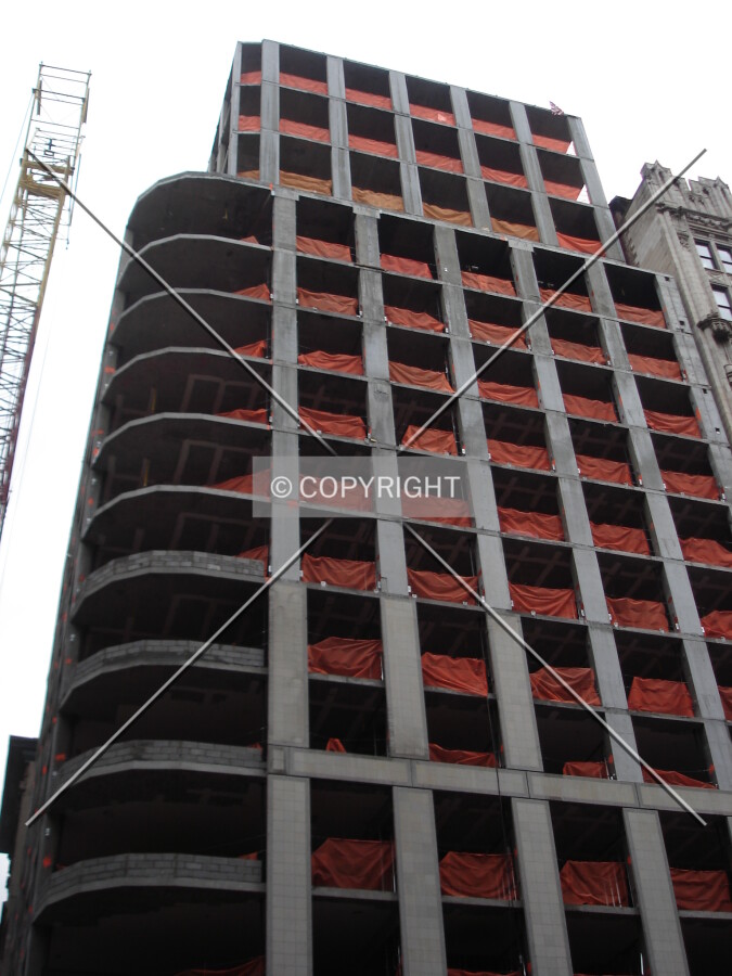 Looking up from Park Avenue South