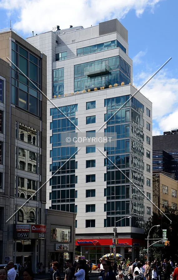 View from the east on 14th Street