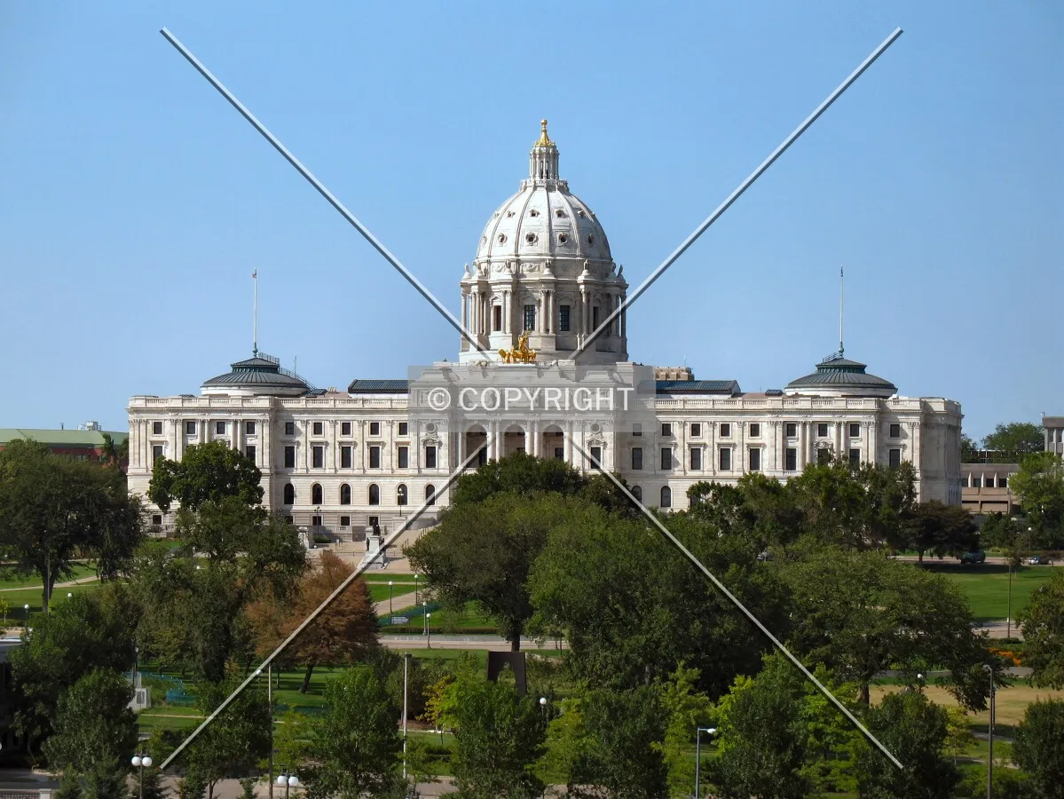 Elevated view from the south, over the Capitol grounds