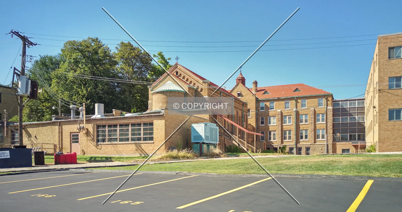 View from the southeast; July 31, 2015