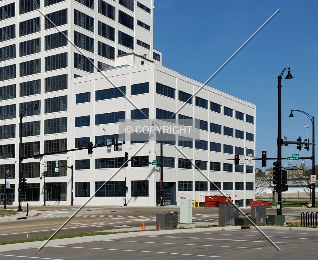 Southwest view; May 9, 2020