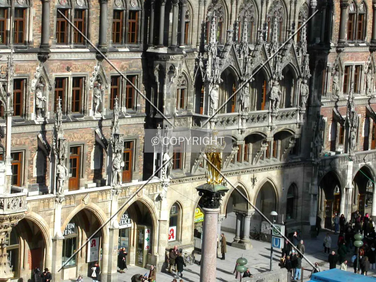 Entrance area in Marienplatz