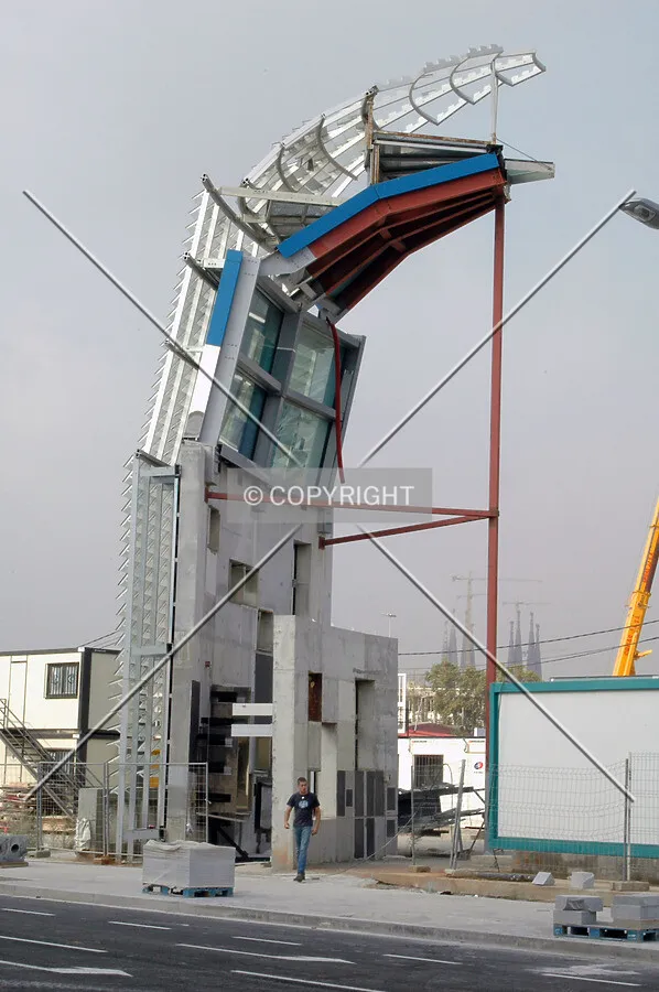 Full view of the facade test