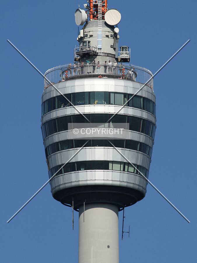 View of the restaurant and observation platform