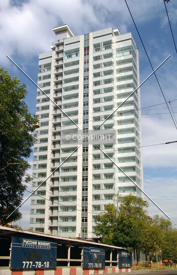 Looking up the western side