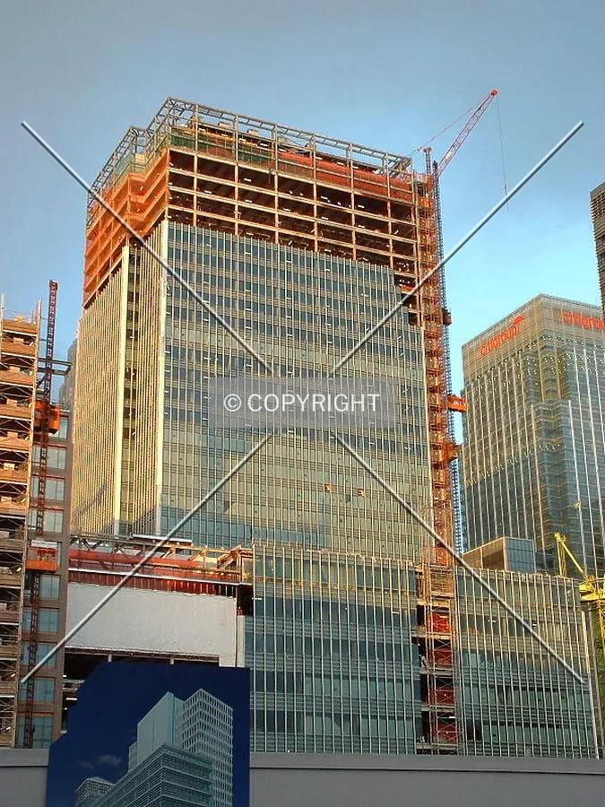 View of construction from South Quay