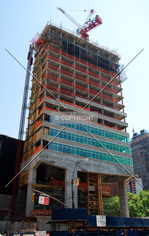 Looking up from 6th Avenue