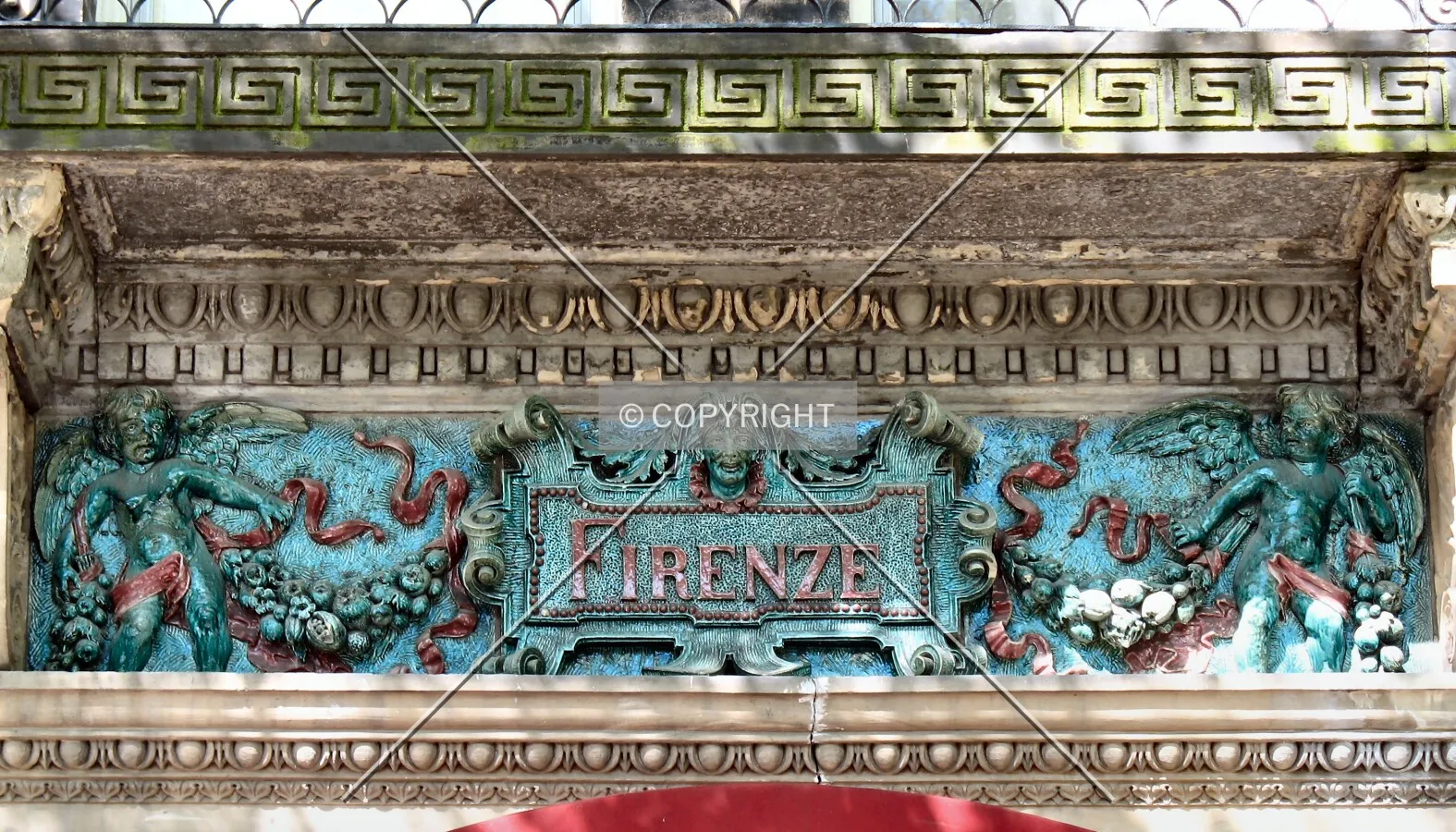 Building name over main entrance