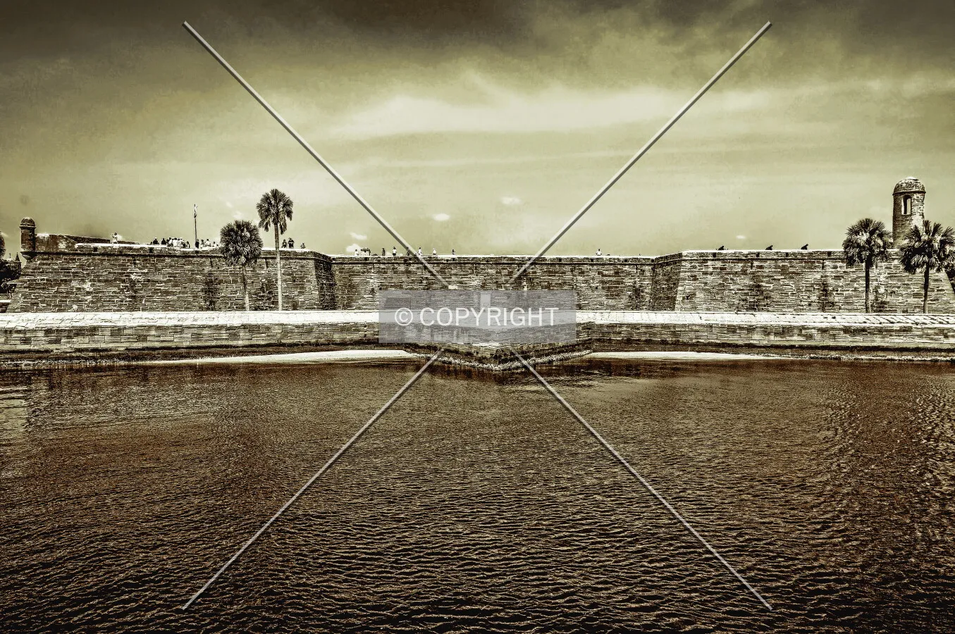 Castillo de San Marcos, St. Augustine, Florida, U.S.A.