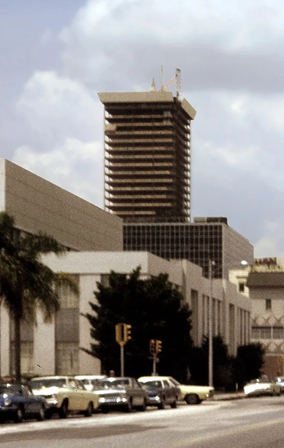 View from the northeast across Twiggs Street