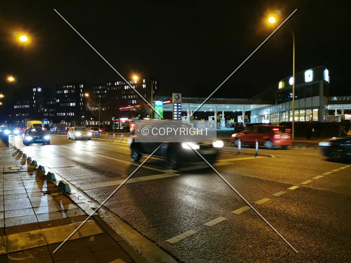 Street at night