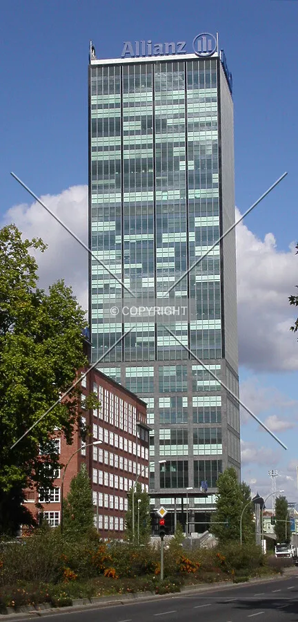 Western side of the tower