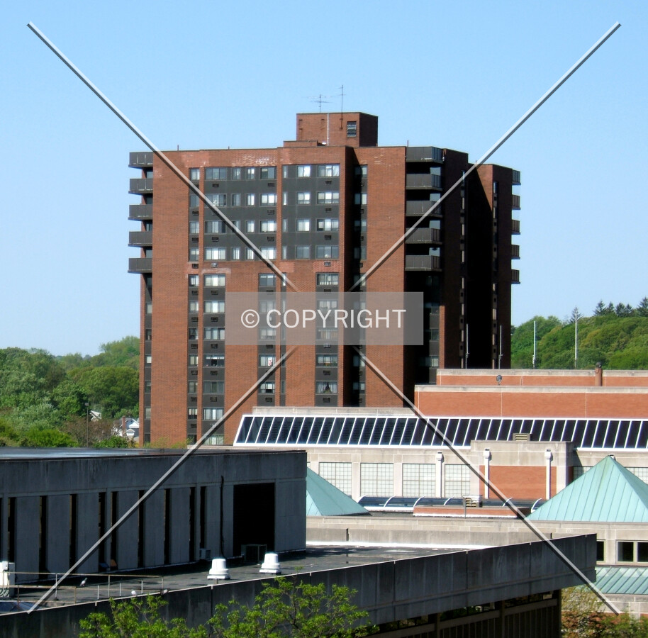 View from the northeast