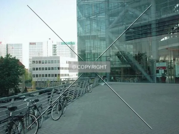 View to the parking place