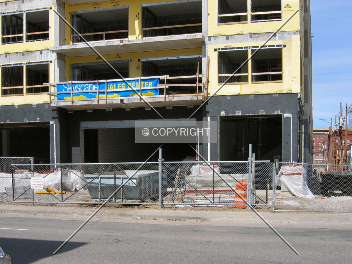 Future garage entrance on 10th Street South