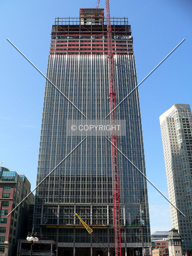 View to the north from Wacker Drve