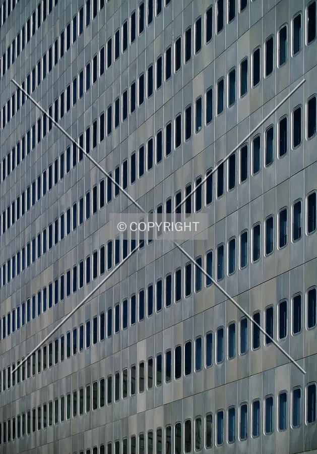 Detail of the western facade