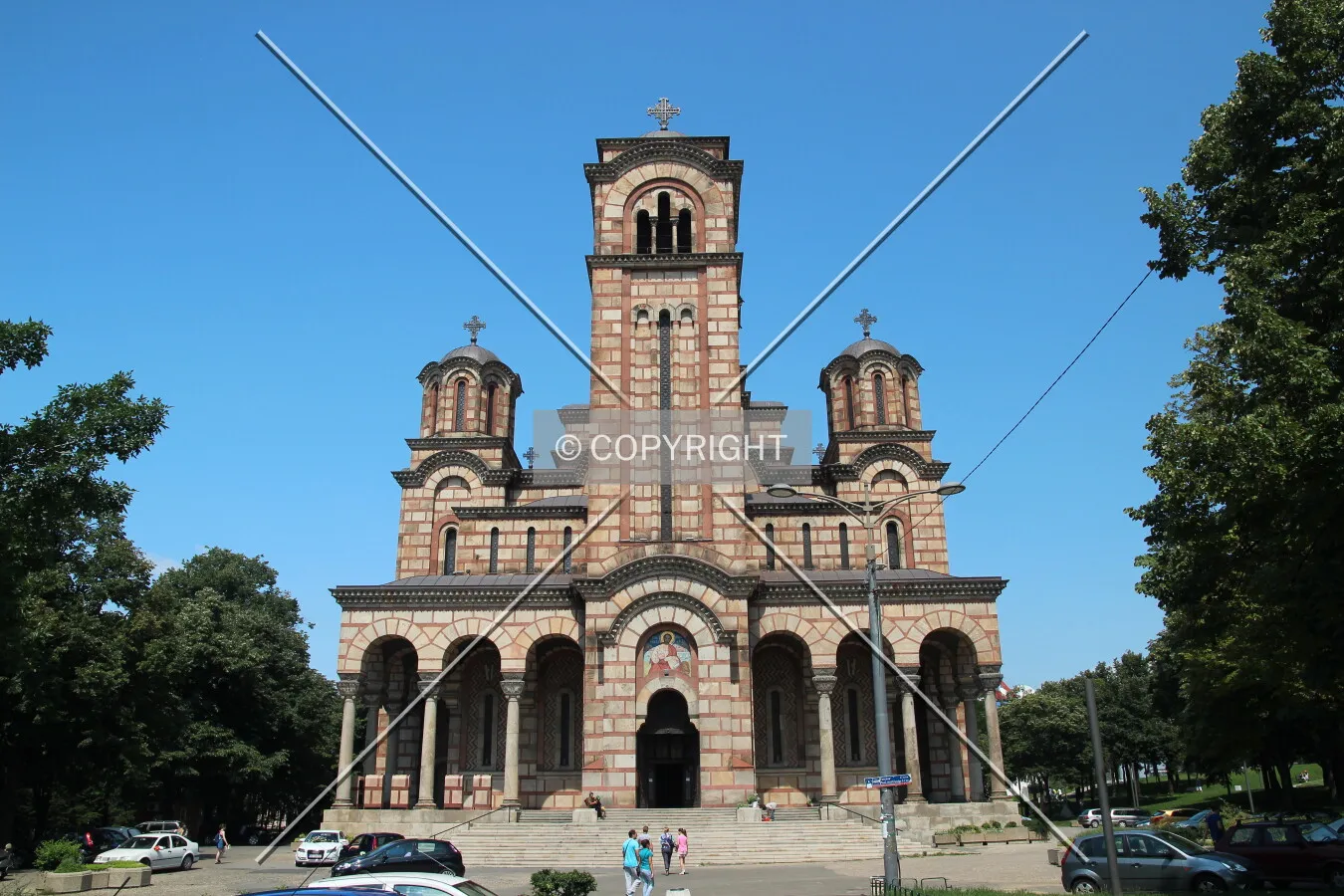 View from Bulevar kralja Aleksanda