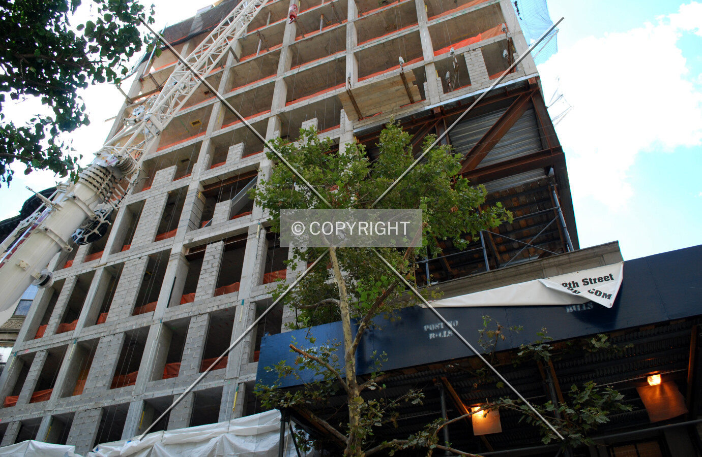 Viewed from West 78th Street
