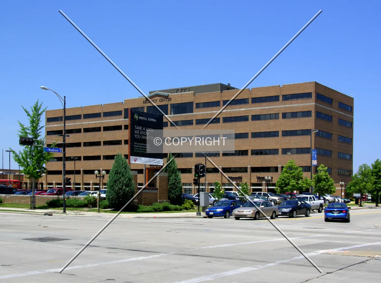 From the southeast across Main Street