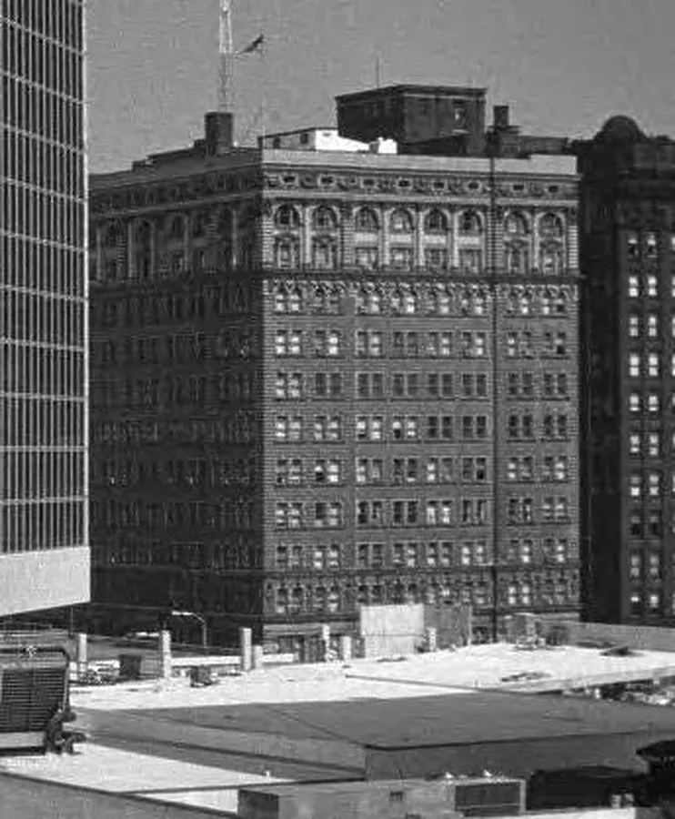 Vintage view from the southeast