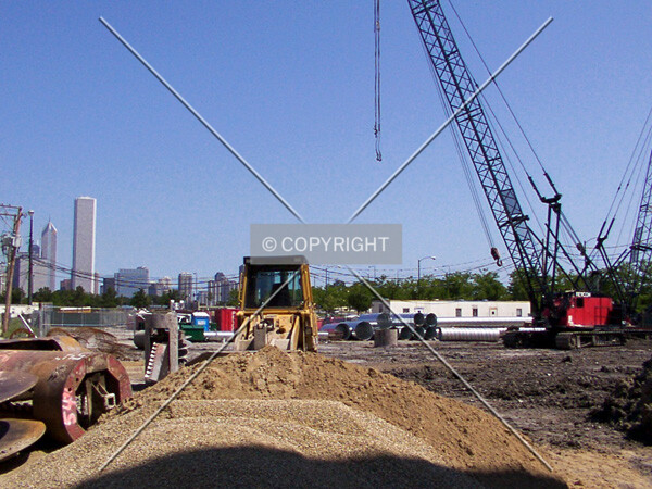 Foundation work - 3 Aug 2002