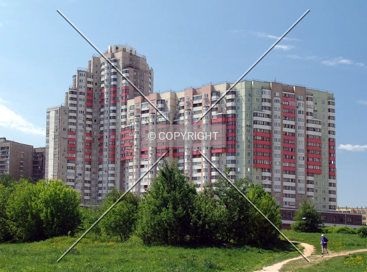 Northeastern view from a park nearby