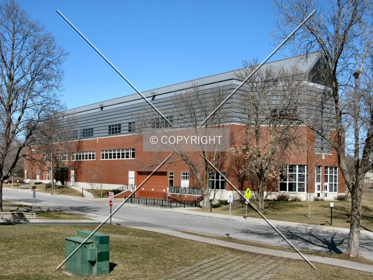 View to the northeast across James Avenue South