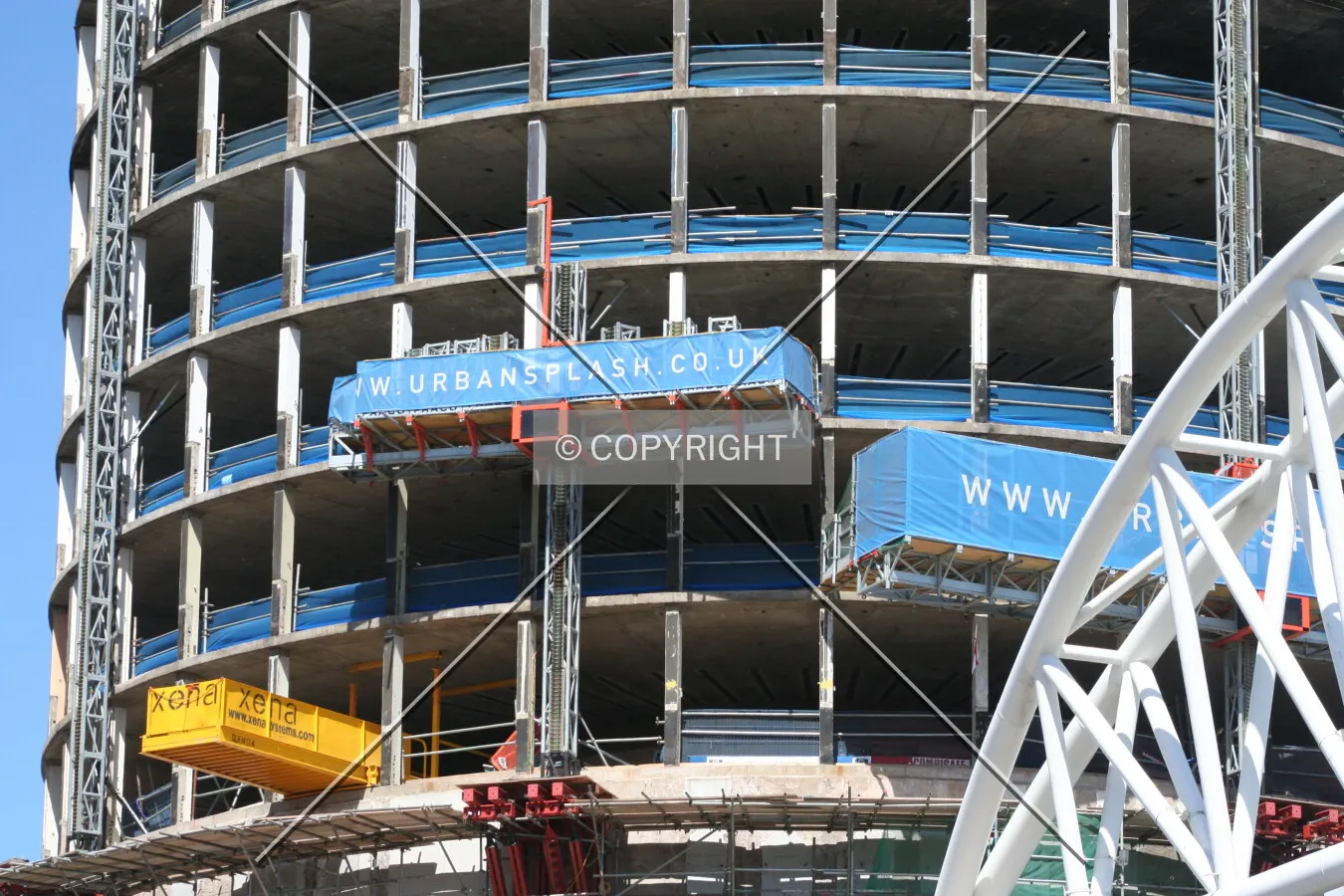 View of the lifts