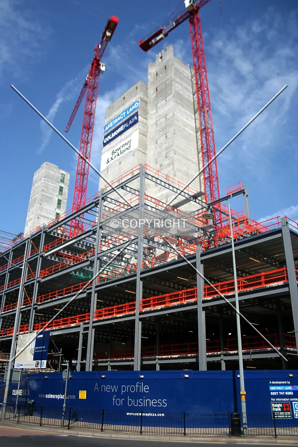 View from Colmore Circus Queensway
