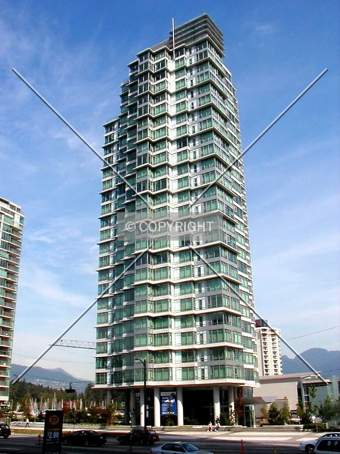 View from southwest corner of Cardero and Georgia