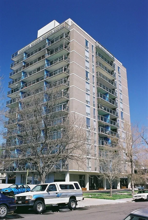 View from the southeast
