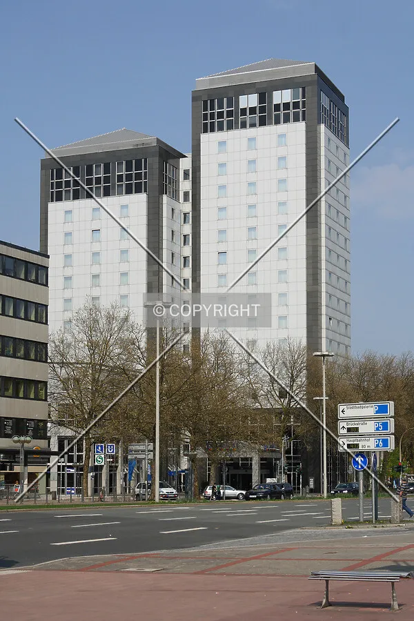 View from Kurt Schumacher Platz