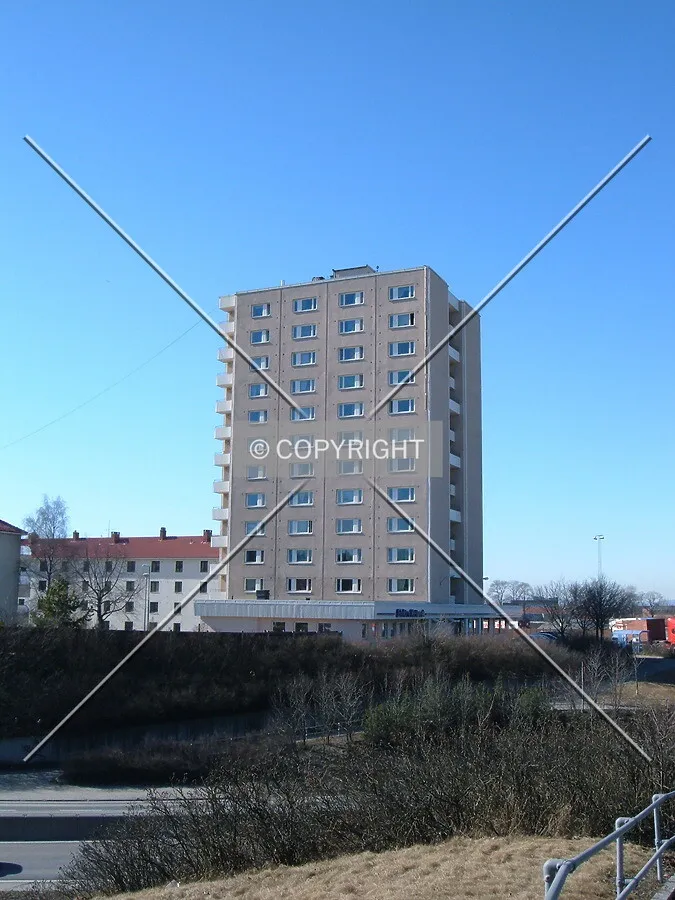 View from the east