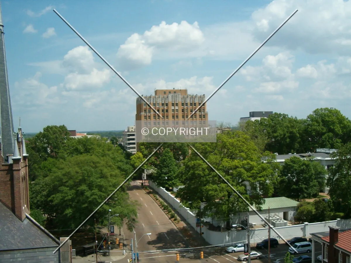 View from The Jackson Marriott looking east